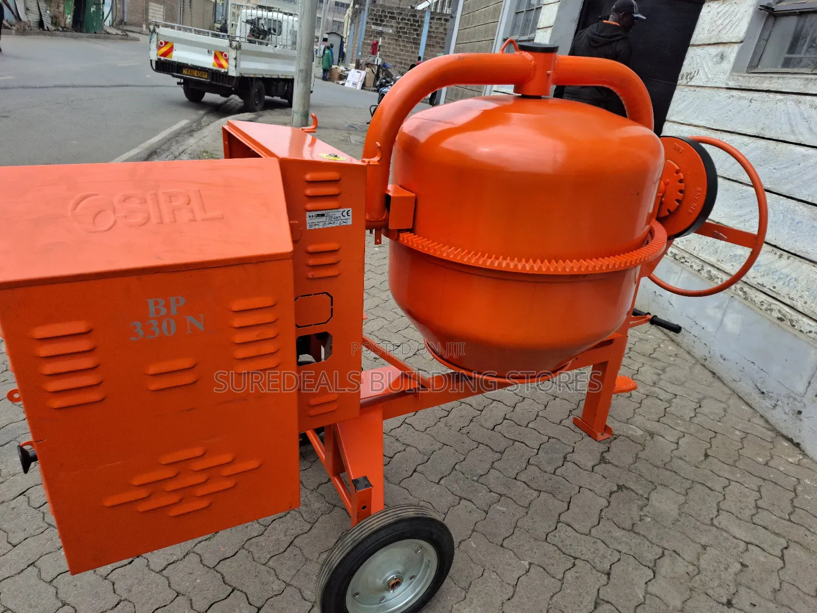 400ltrs Concrete Mixer-Portugal Make