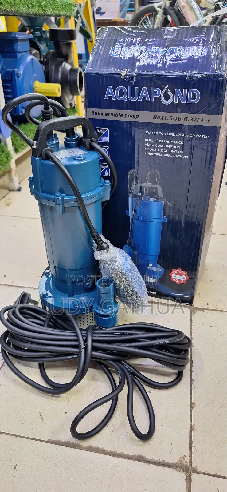 Aquapond 1hp Submersible Pump