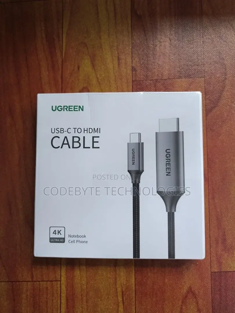 `~UGREEN USB-C Male to HDMI Male Cable 1.5m