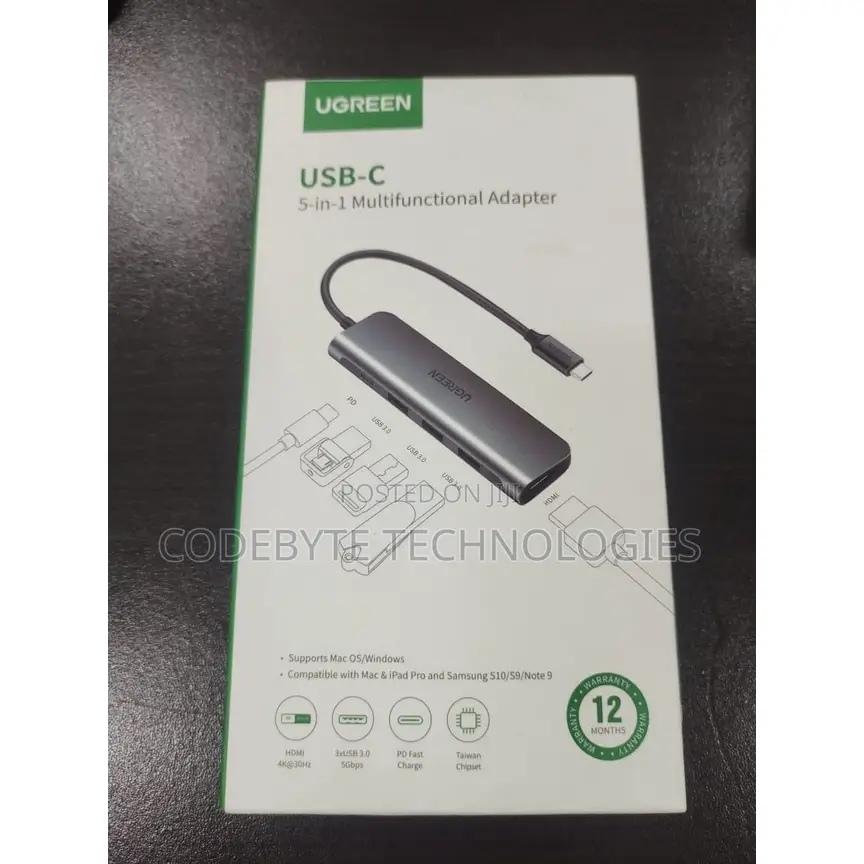 Ugreen 5-in-1 USB-C Multifunction Adapter