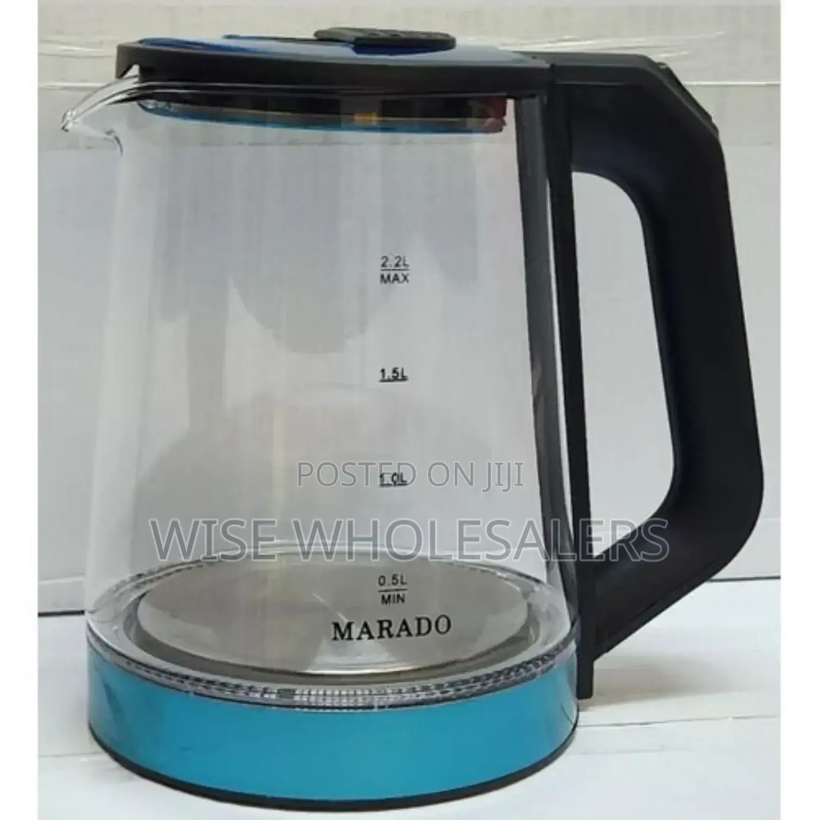 Marado 2.2 Litres Alluminating Automatic Glass Kettle 