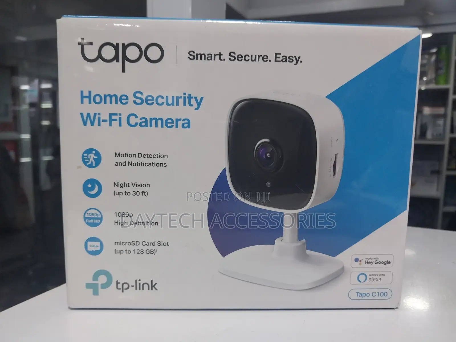 Tp-Link Tapo C100 Indoor Ip Security Camera