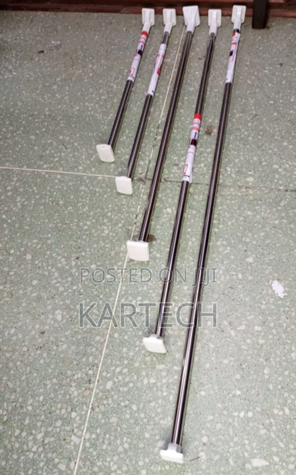 Multipurpose Extendable Telescopic Rod 70 - 120cm