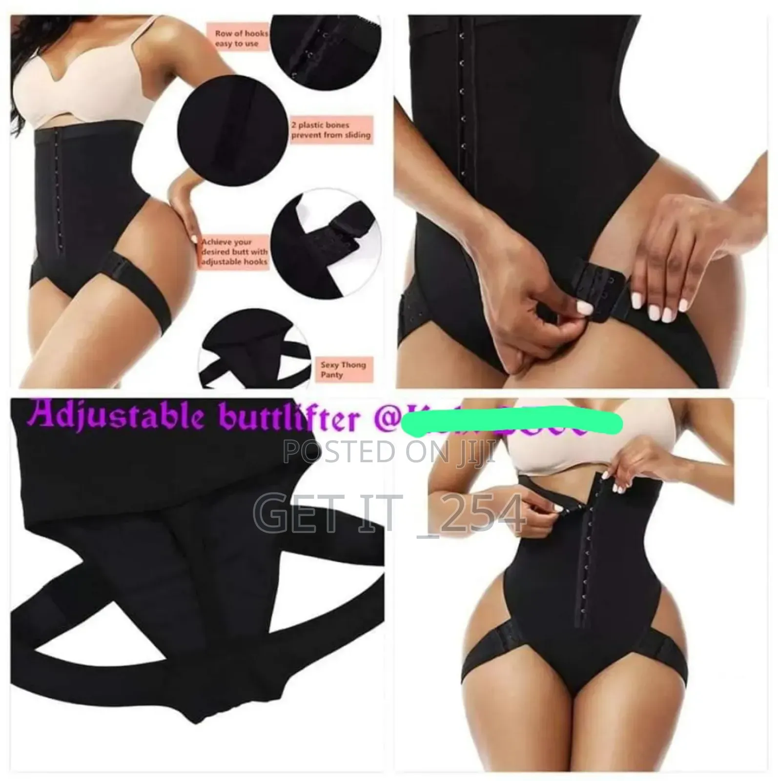 Shapewear Tummy Waisted Body Shaper Shorts Butt Lifting