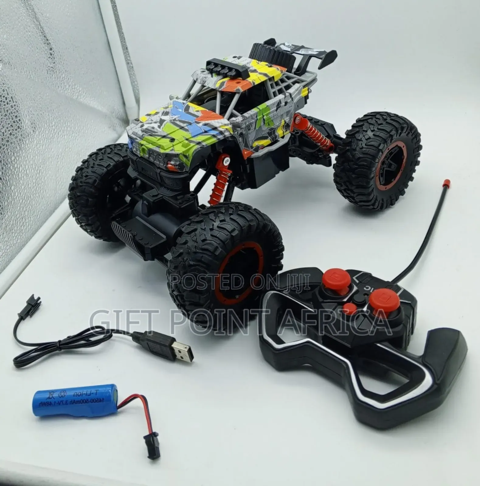 Big Foot Recharge Monster Truck With Big Wheels