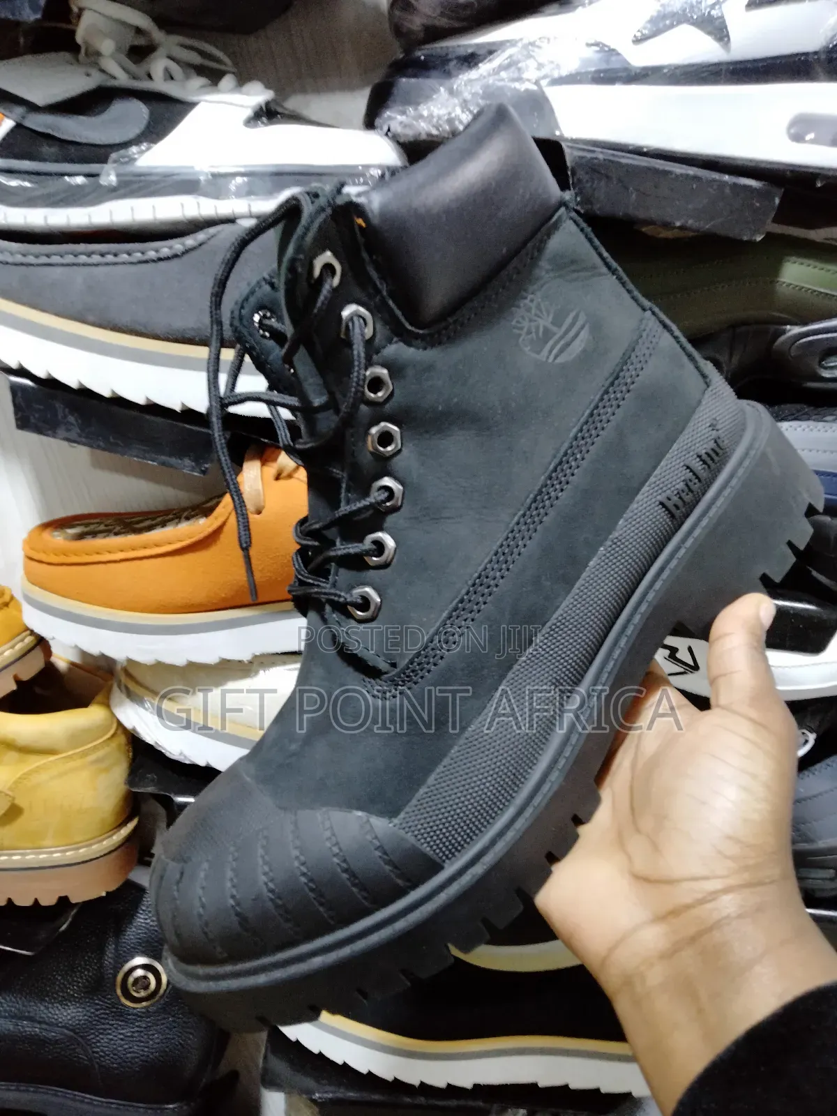 Black Timberland Beeline Boots for Men
