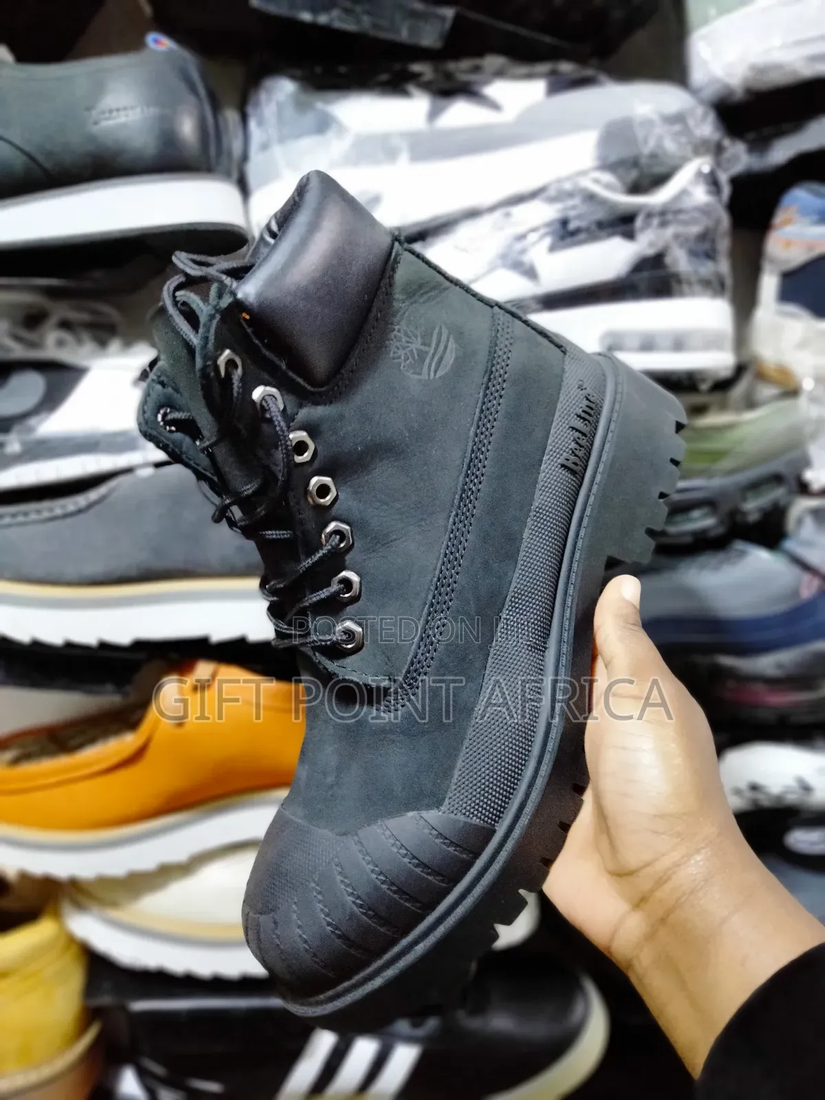 Black Timberland Beeline Boots for Men