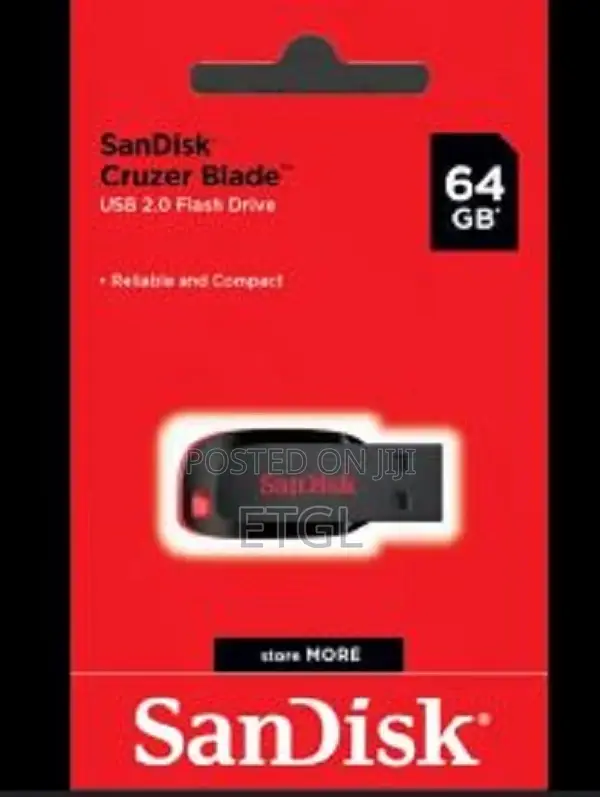 Sandisk Cruzer Blade 2.0 64gb Flash Drive