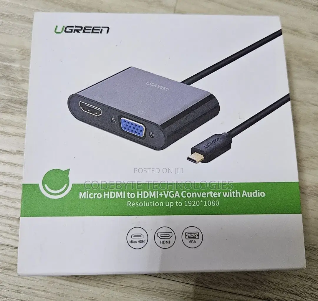 Ugreen USB Usb-C to HDMI + VGA Converter`
