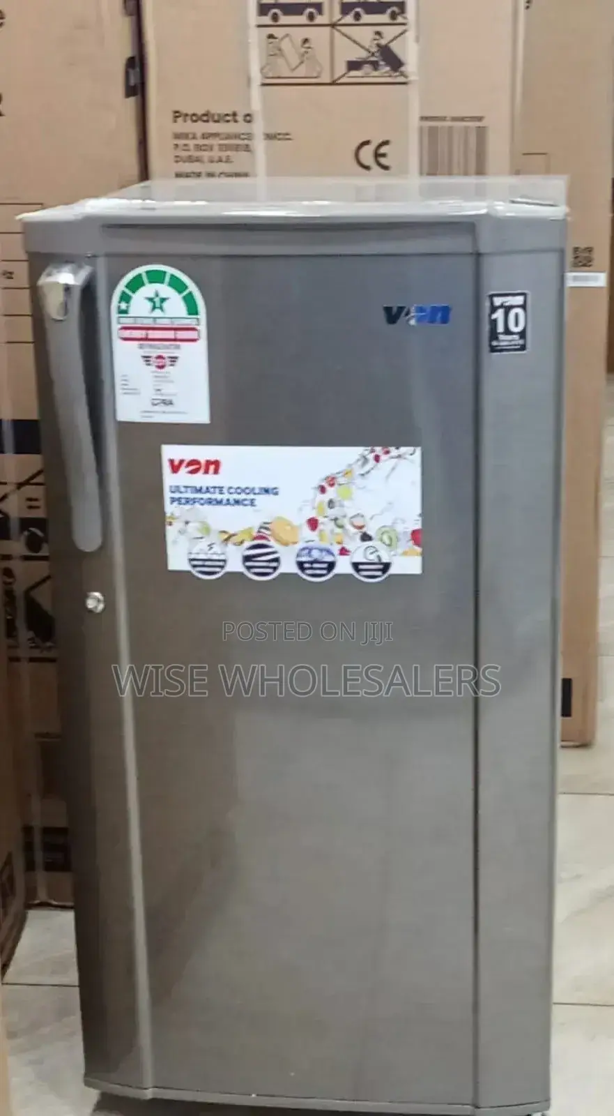 Von Vars-19dhs 166l Fridge
Available