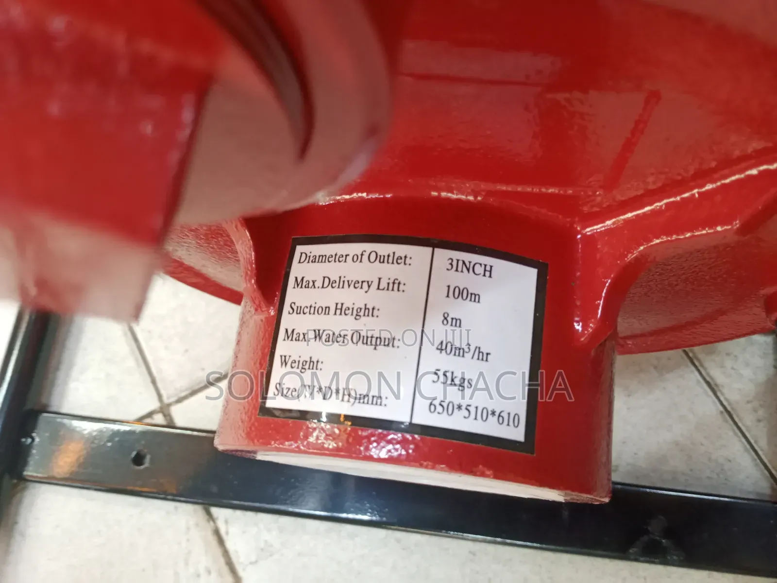 Metropolis Uk 3inch 16hp Deisel Water Pump 100m