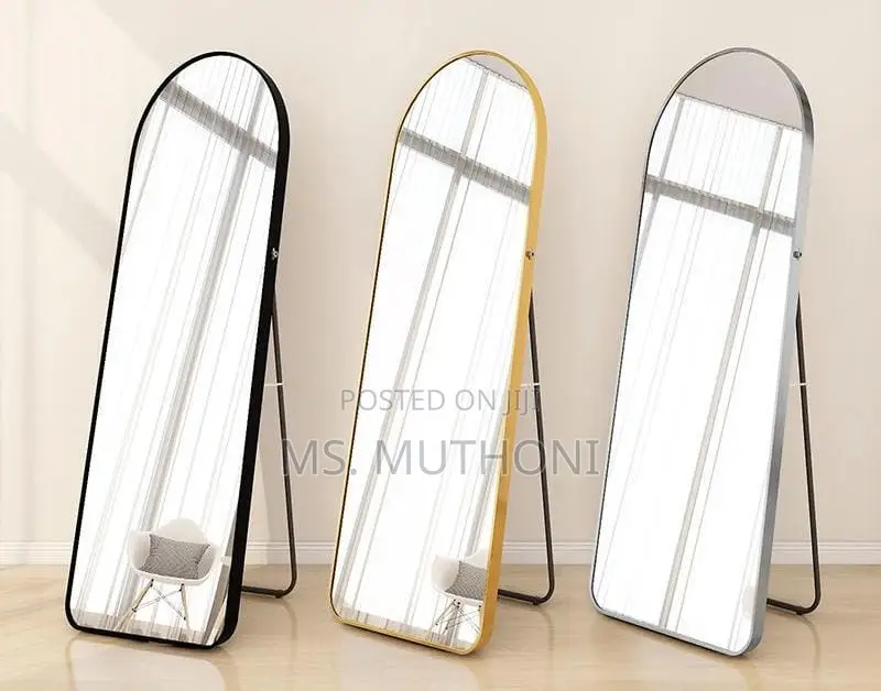 Standing Upper Curved Shape Full Length Dressing Mirror