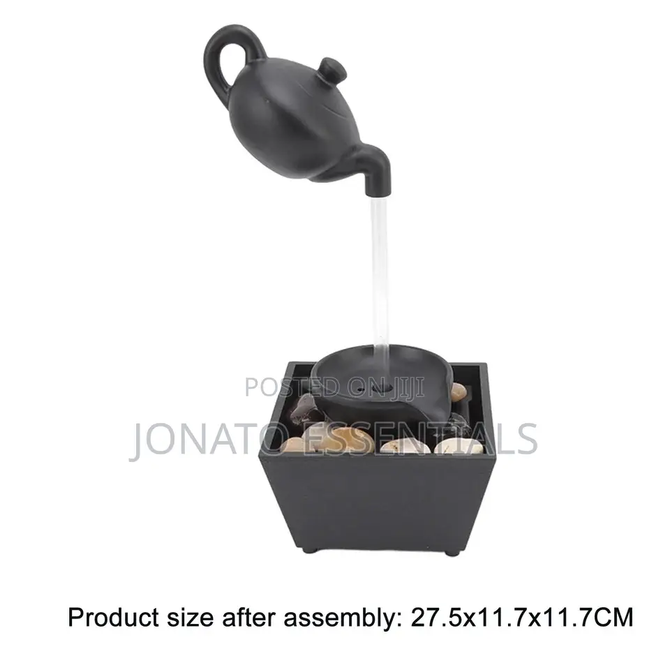 Tabletop Floating Teapot Water Fountain or Waterfall