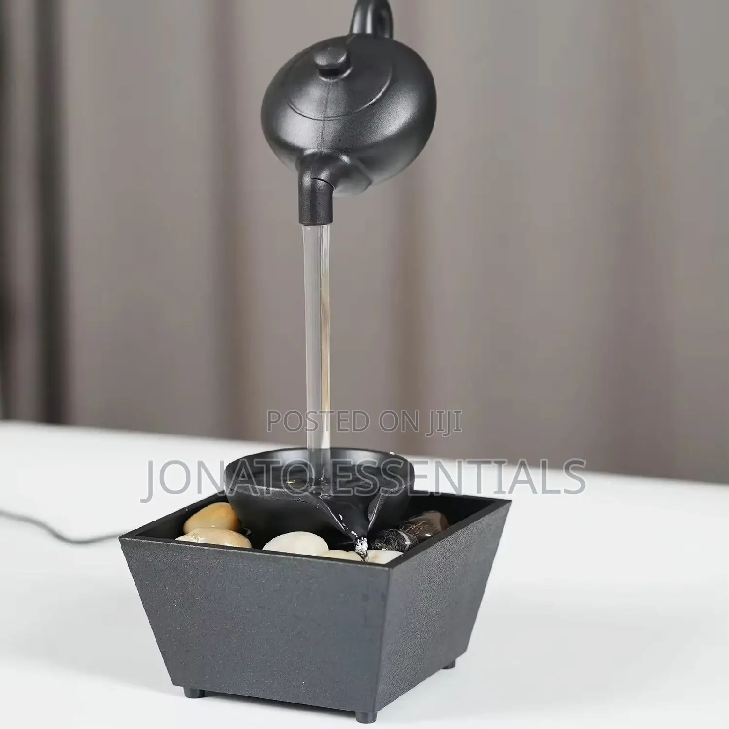 Tabletop Floating Teapot Water Fountain or Waterfall
