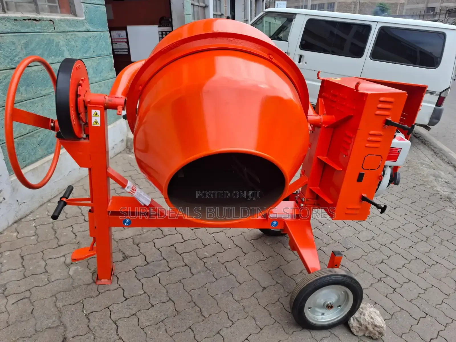 Sirl Concrete Mixer-400ltrs[Portugal Make]