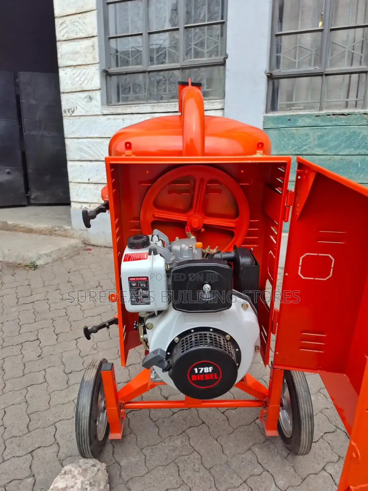 Sirl Concrete Mixer-400ltrs[Portugal Make]