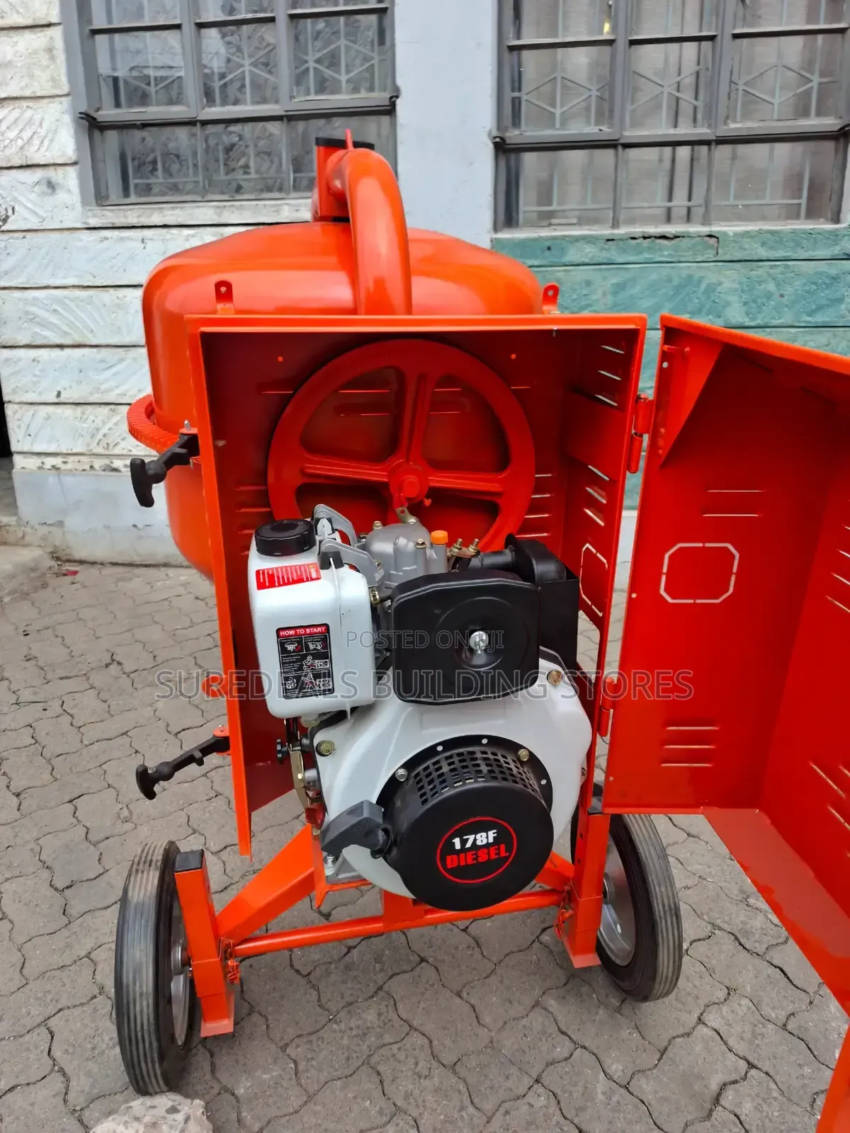 Sirl Concrete Mixer-400ltrs[Portugal Make]