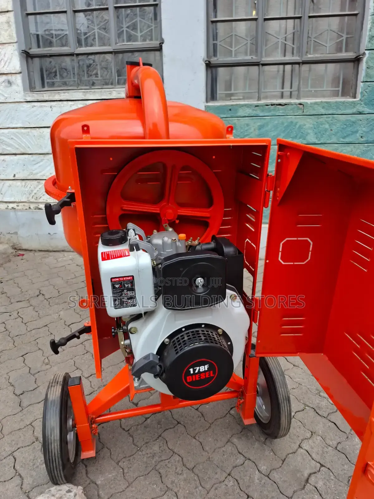 Sirl Concrete Mixer-400ltrs[Portugal Make]