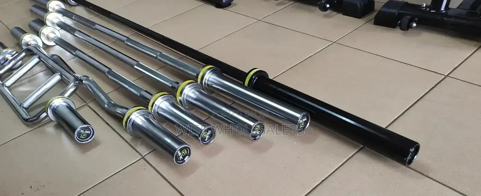2.2m Black Bar* Available