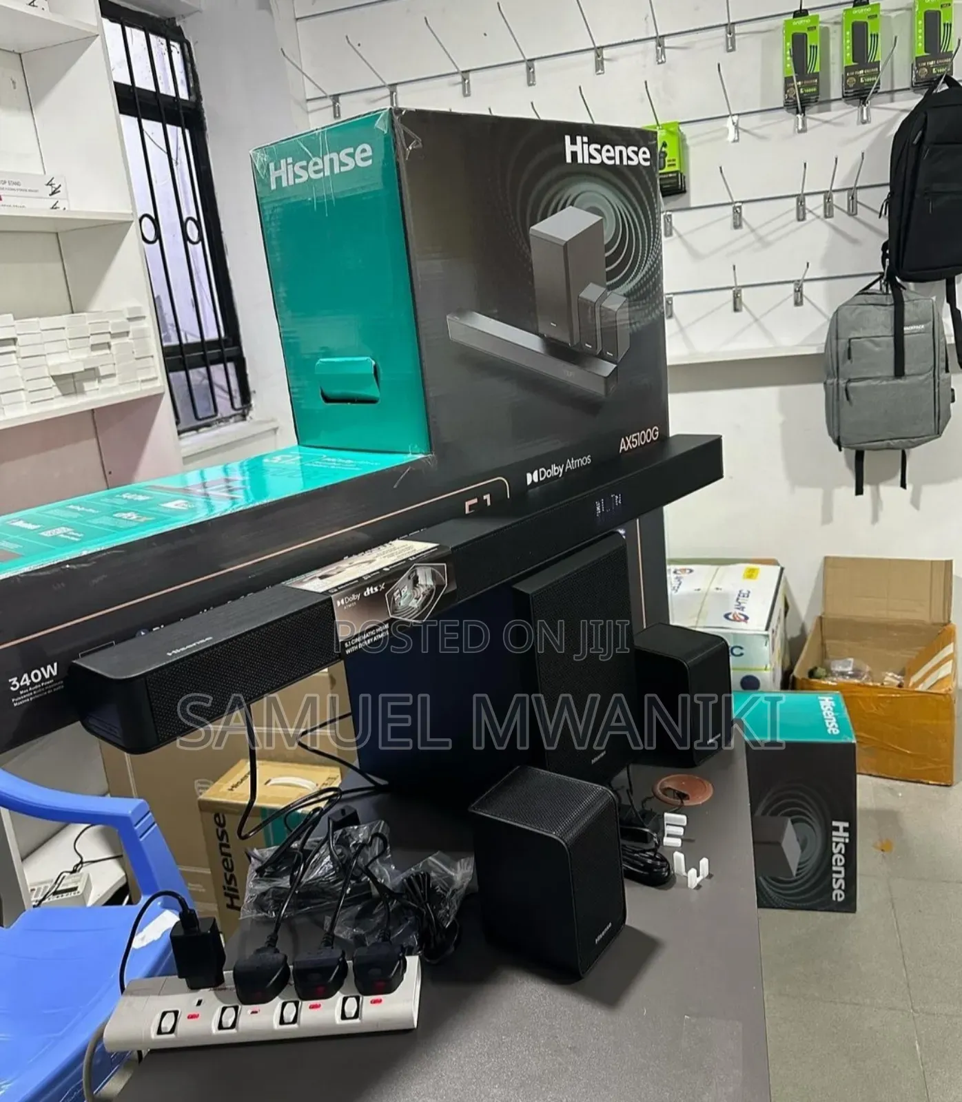 Hisense Soundbar 5.1CH 340W Wireless AX5100G - Dolby Atmos