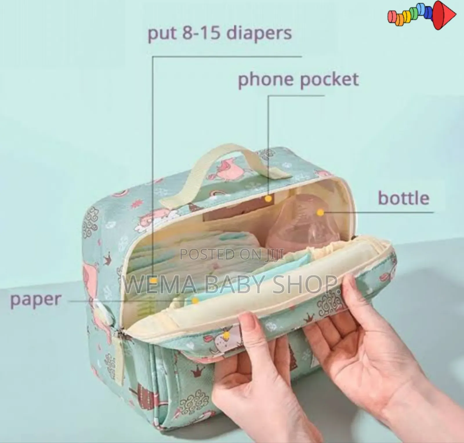 Multifunction Waterproof Baby Diaper Bag/Maternity Bag