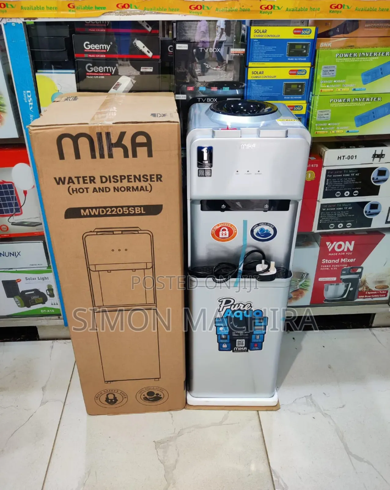 Mika Hot and Normal Water Dispenser