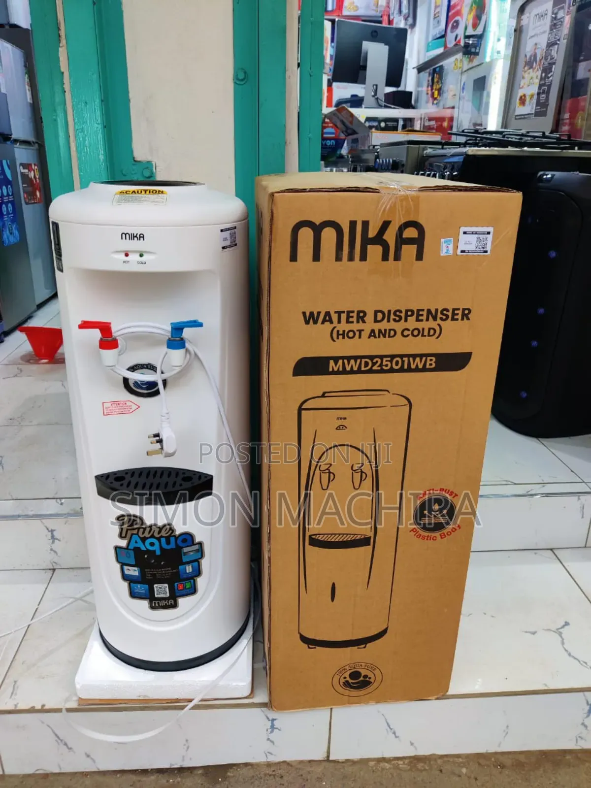Mika Water Dispenser Compressor Cooling