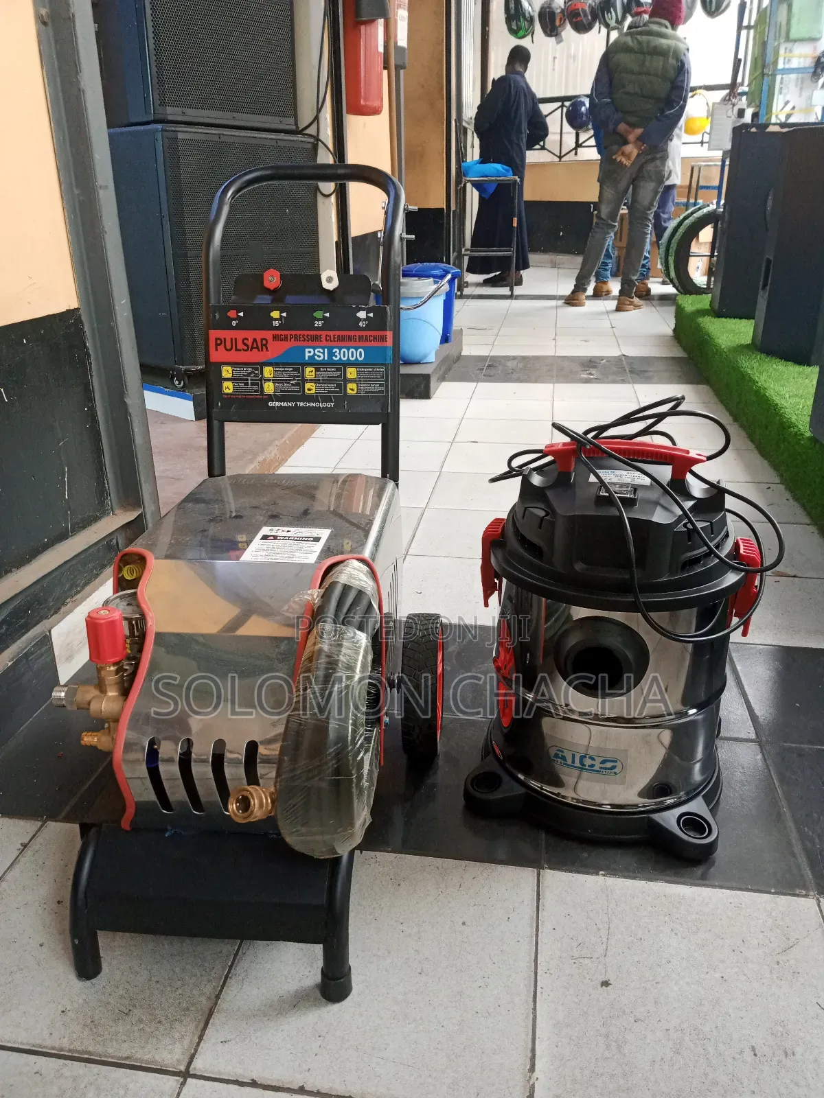 Carwash Best Package Pulsar 3000psi and Aico 20L Vacuum