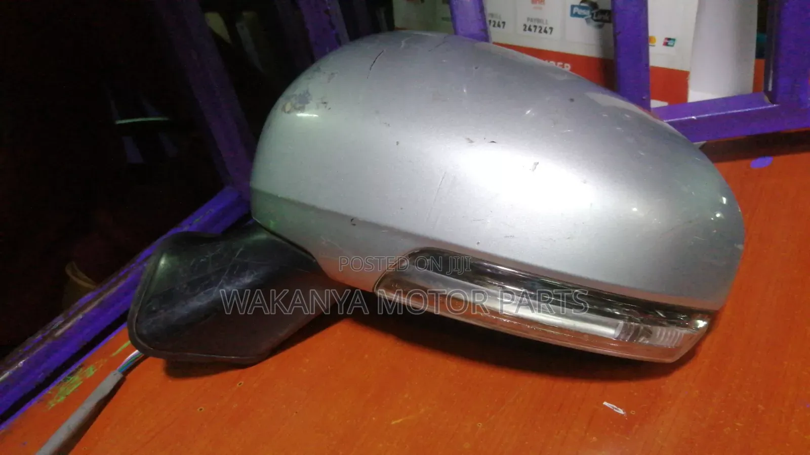 Toyota Prius 2010/2012 Power Side Mirror With Indicator Lamp