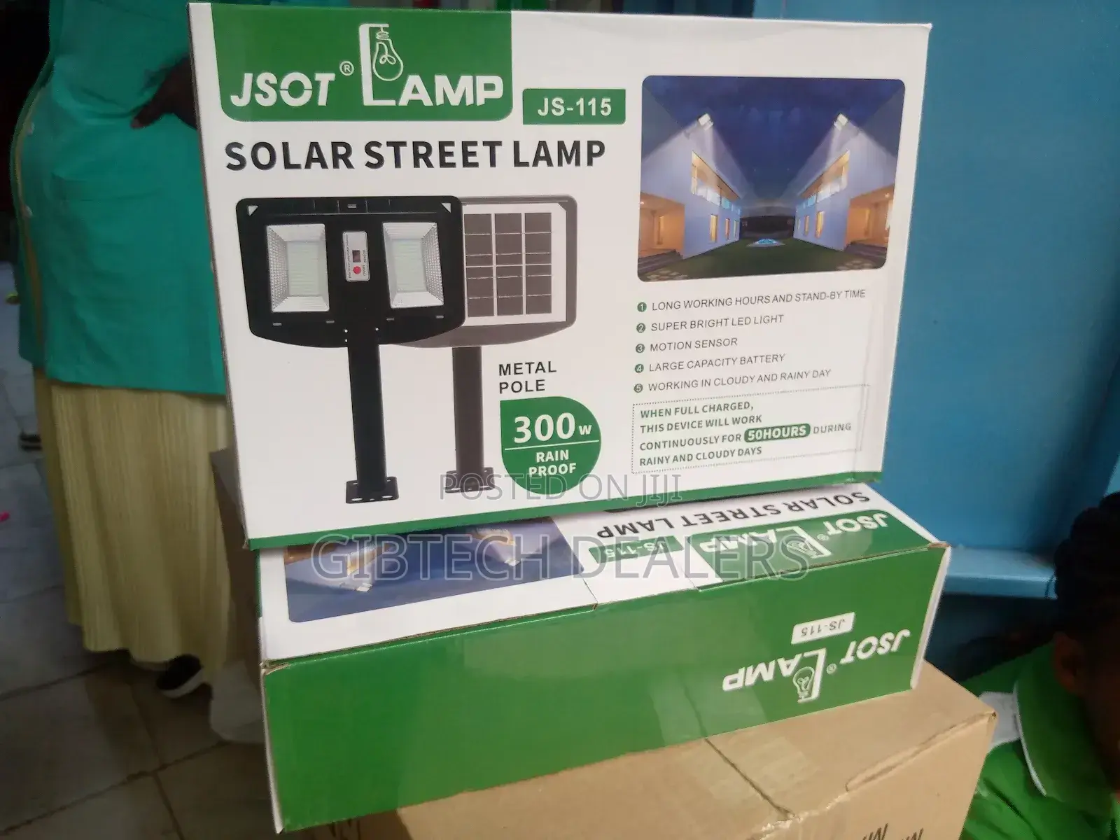 Jsot Lamp Js115 Solar Street Light Lamp