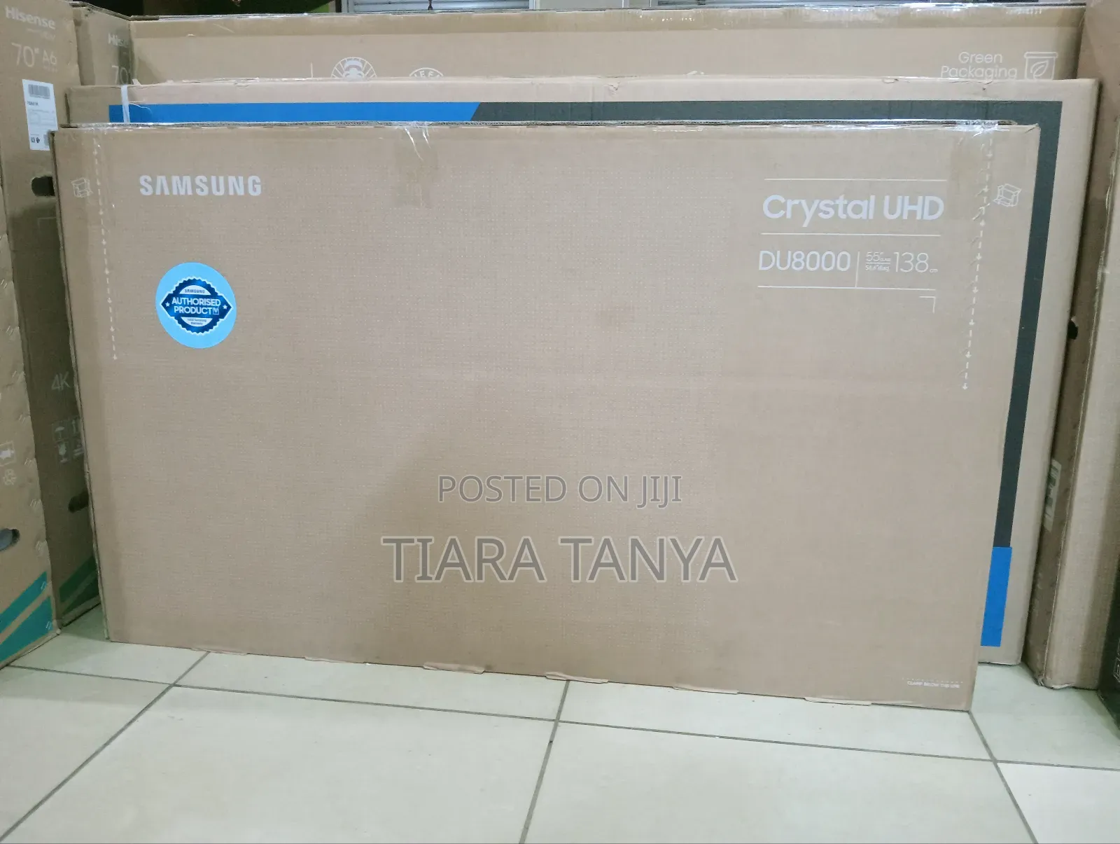 Samsung 55" Smart Crystal Uhd Du8000 Tv