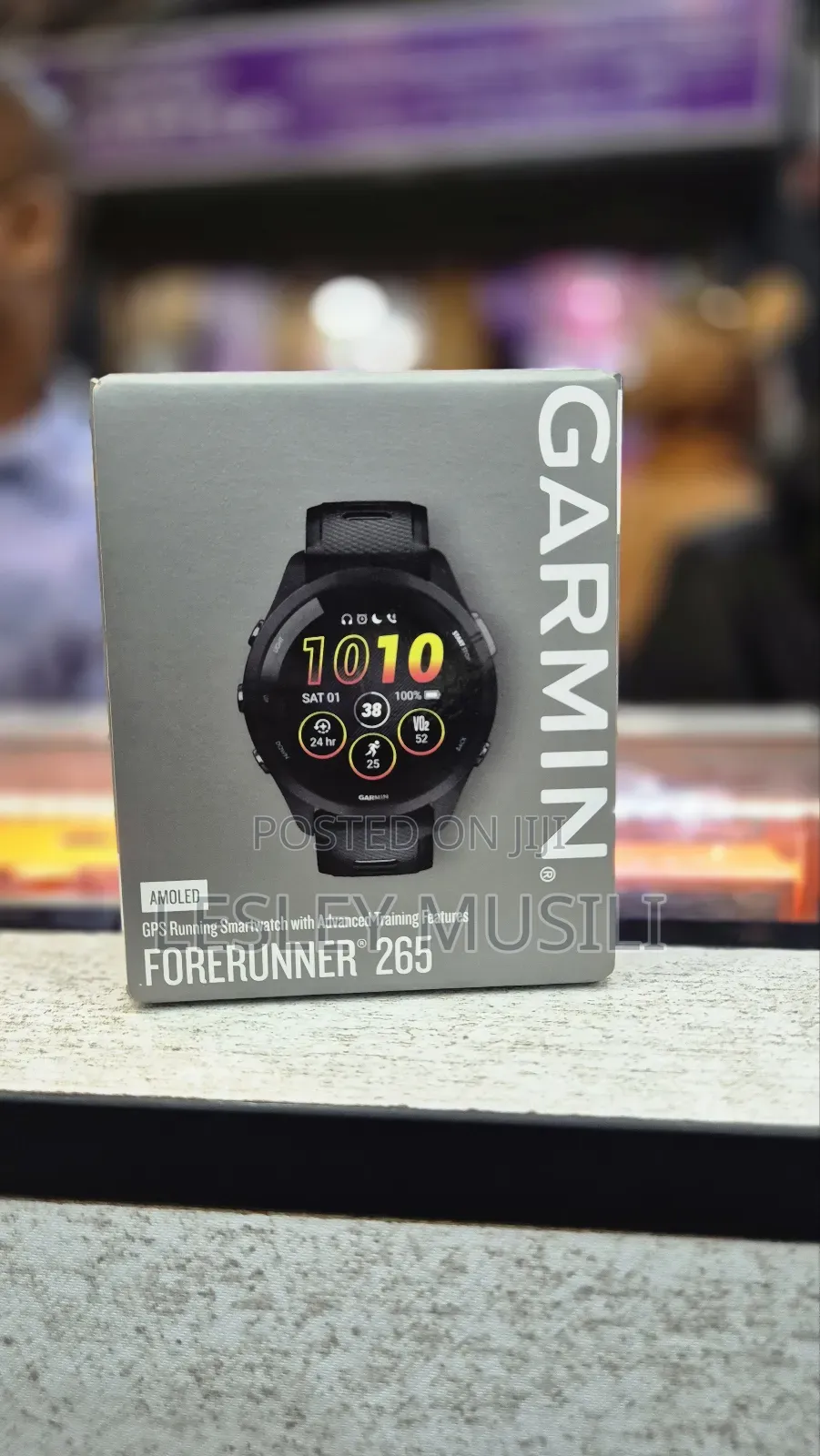 Garmin Forerunner 265 Running Smartwatch, Amoled Display,