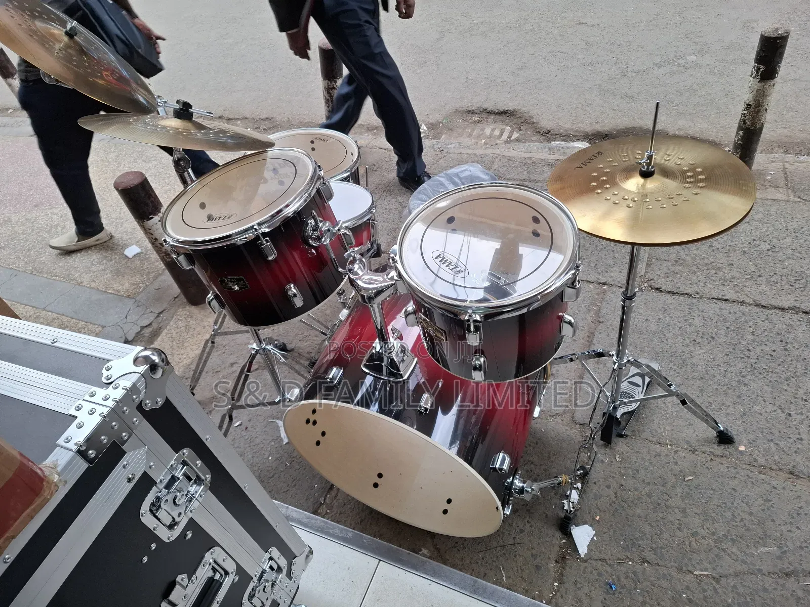 Tama 3 Cymbals Imperial Star Drumset