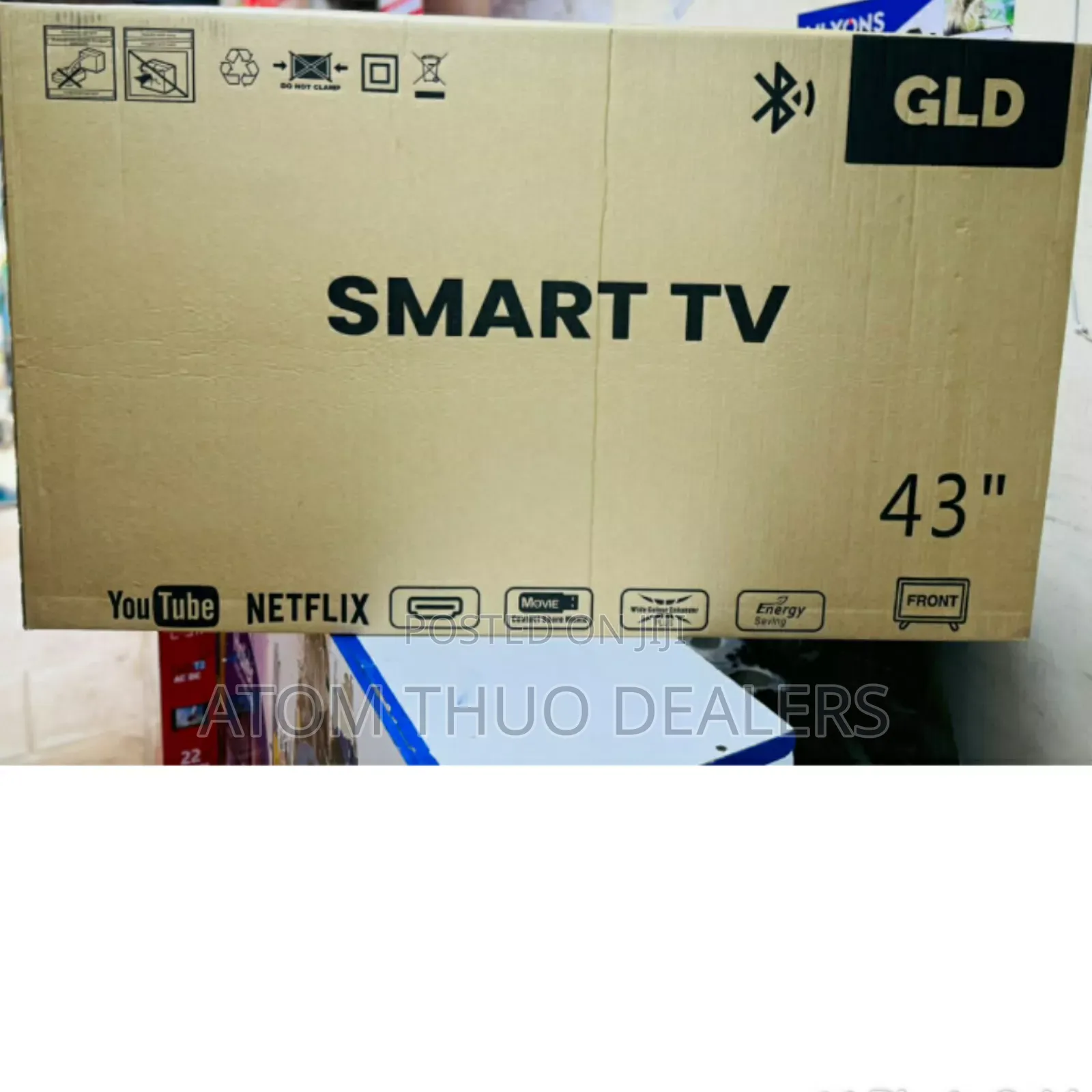Brand New Smart Tv GLD 43 Inches Tv With Youtube Netflix