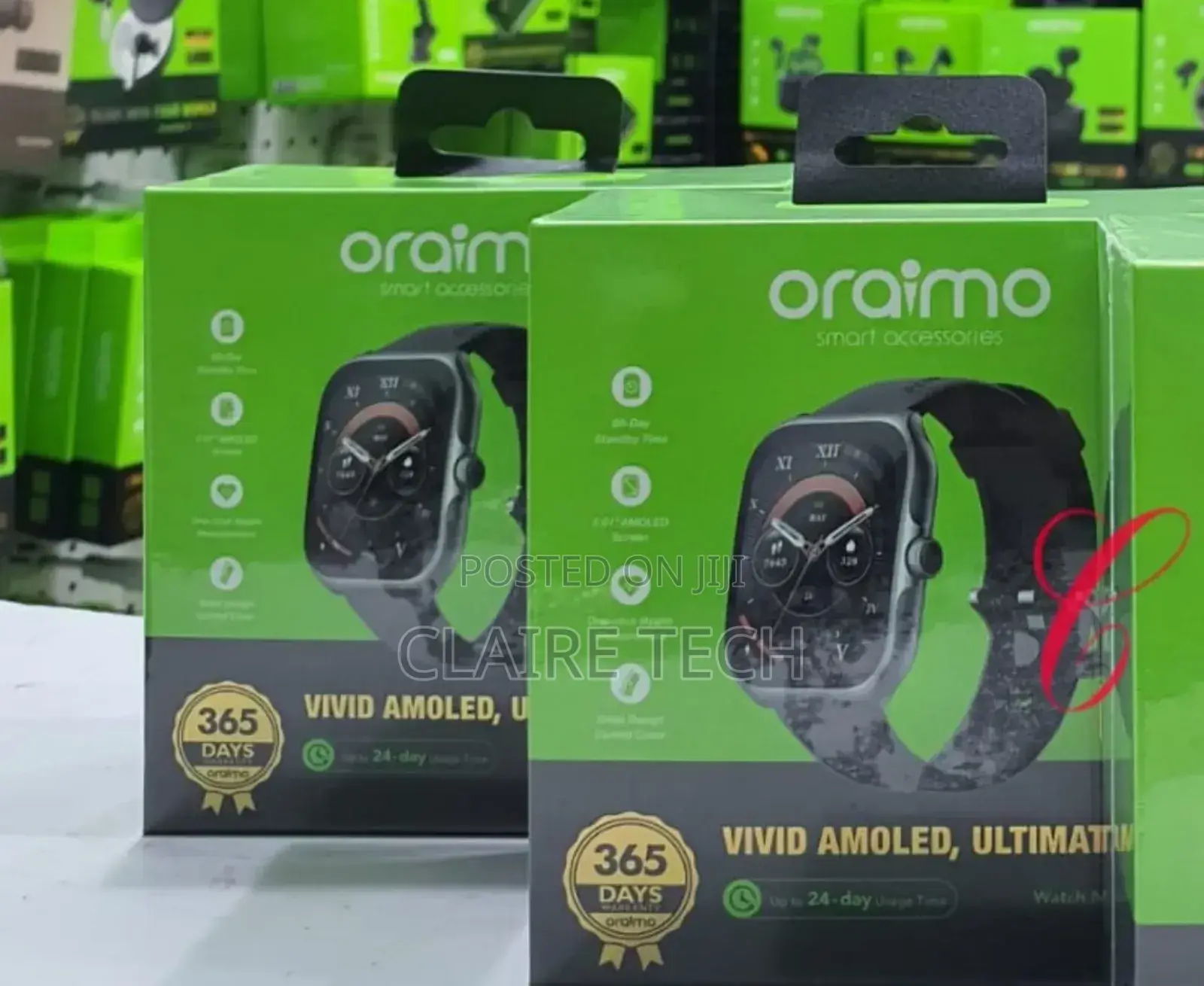 Oraimo Watch Nova AM OSW-812 2.01"AMOLED Smart Watch