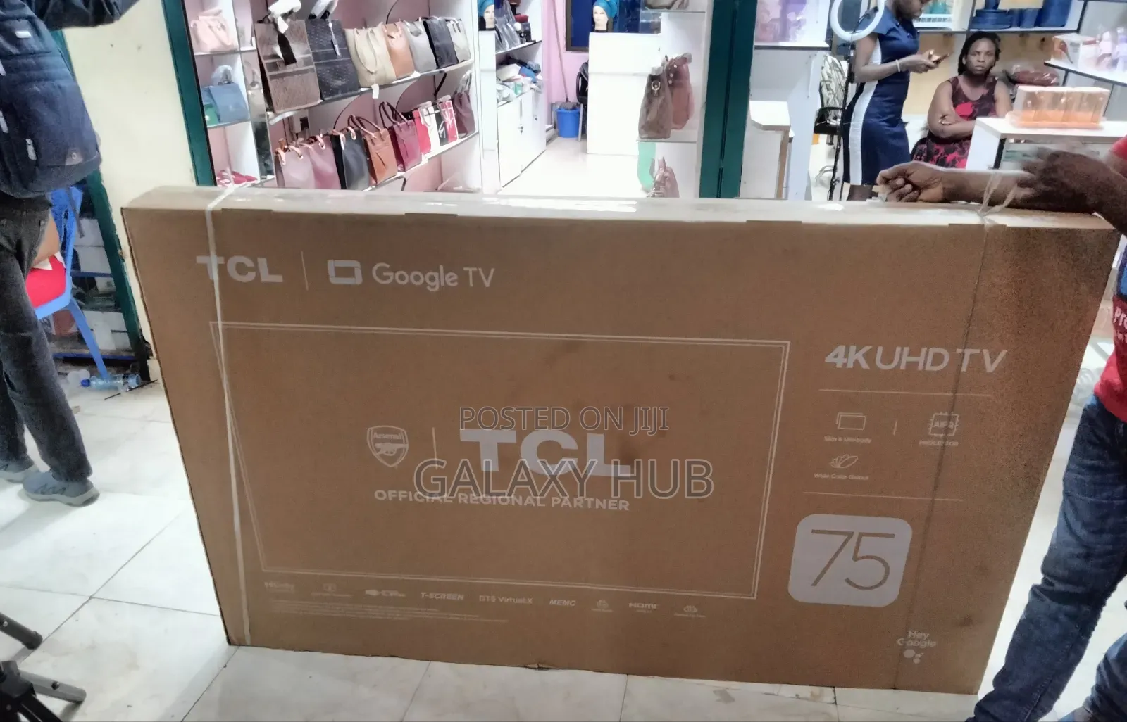 Tcl 75 Inch Uhd Android Tv Google Flameless Smart Tv