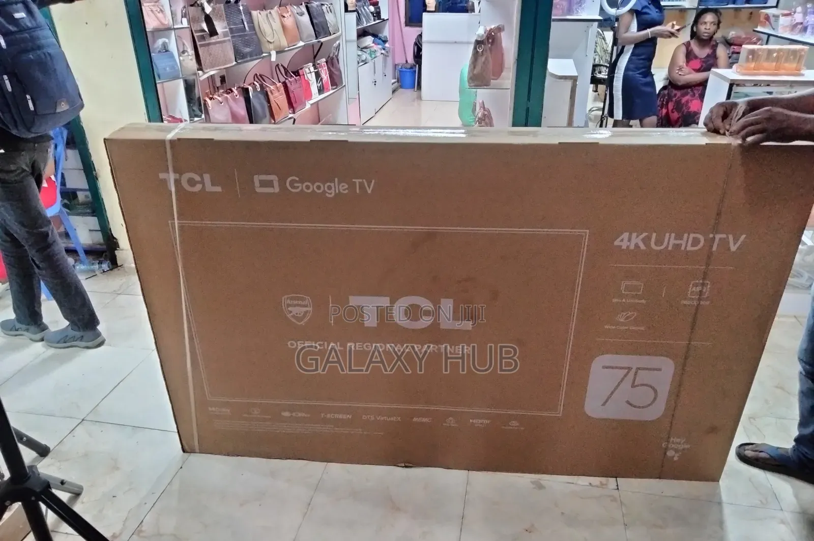 Tcl 75 Inch Uhd Android Tv Google Flameless Smart Tv