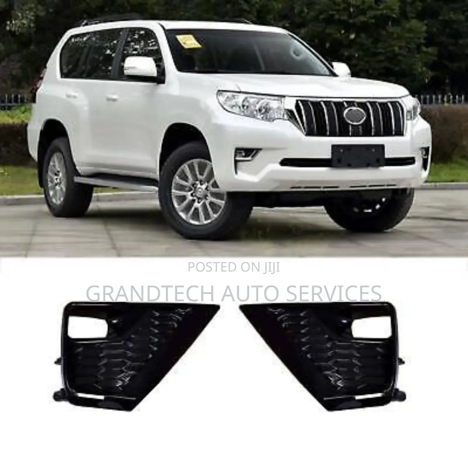 Prado 165 Foglight Covers