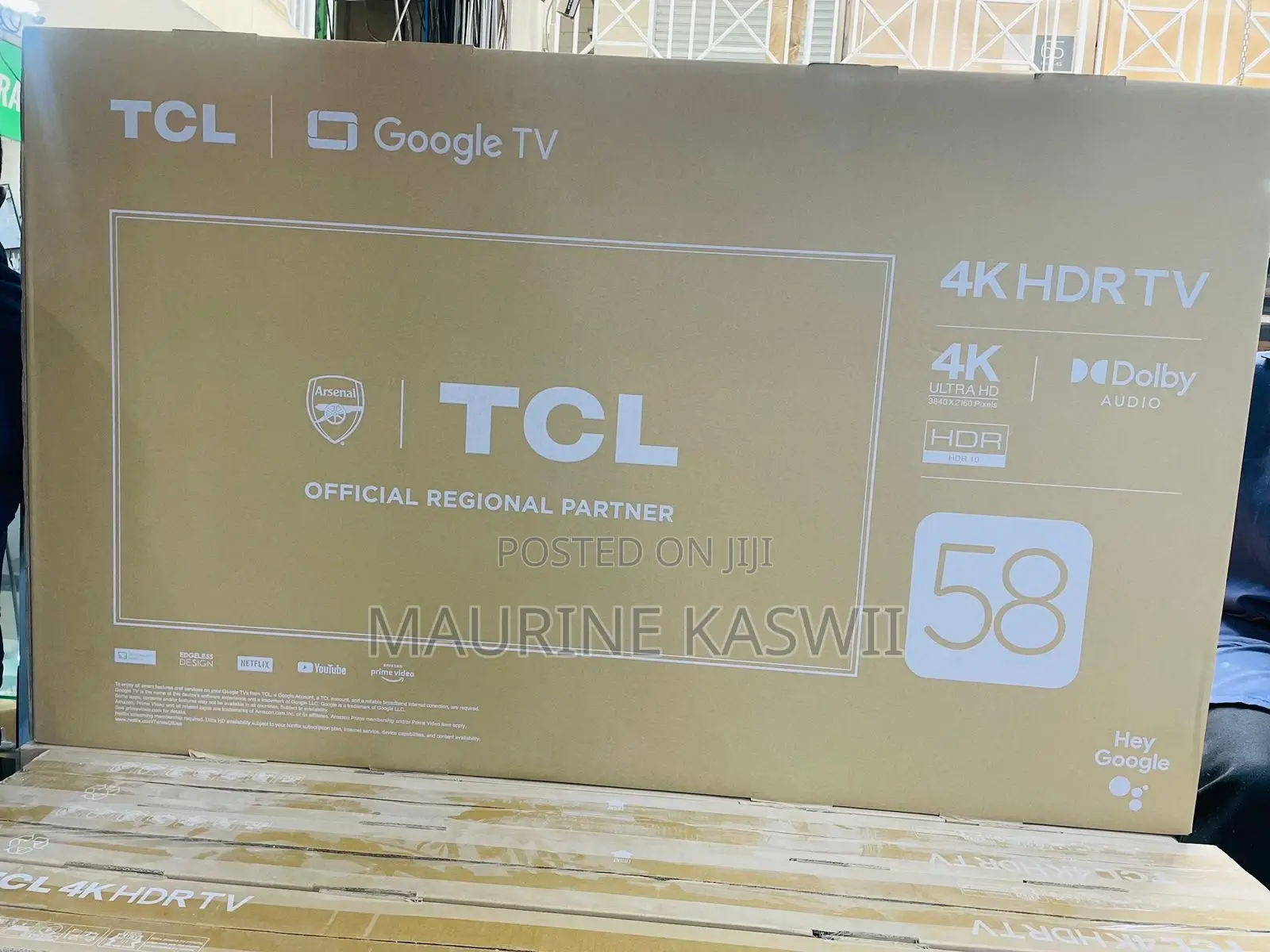 TCL 58 Inch P635 Google Tv