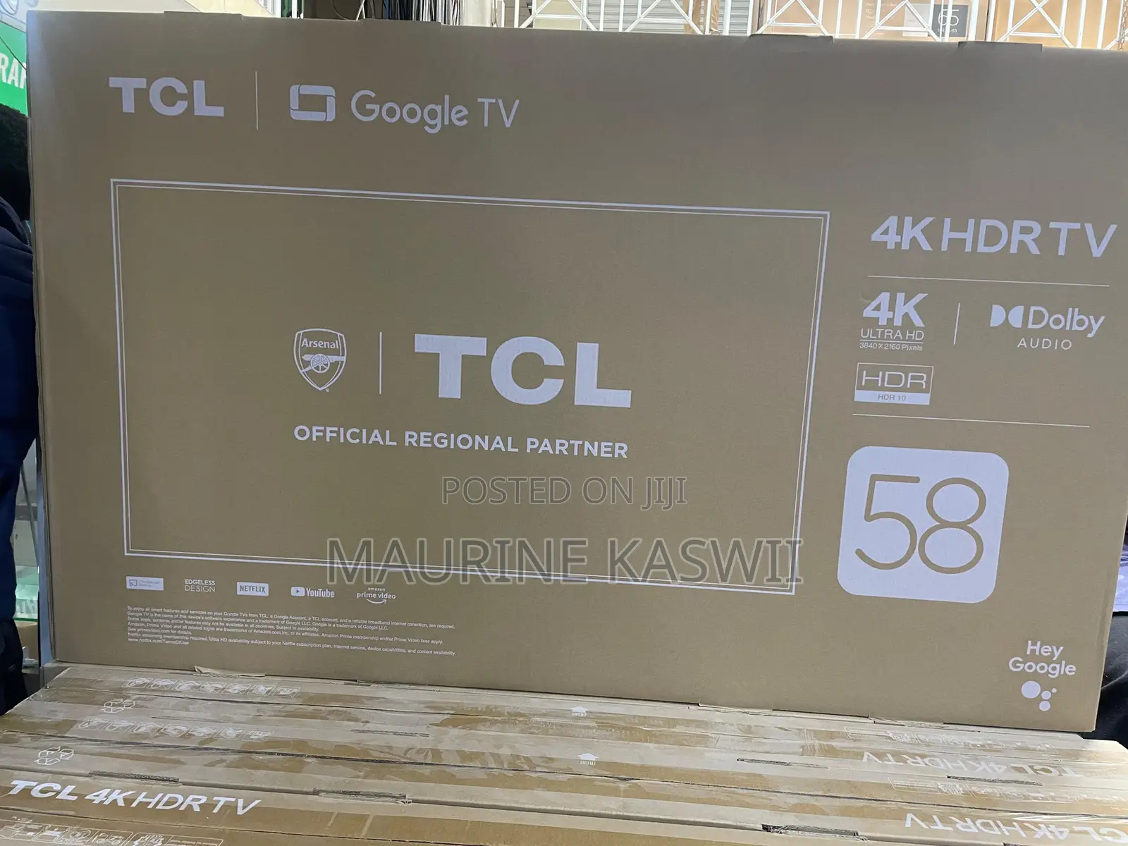 TCL 58 Inch P635 Google Tv