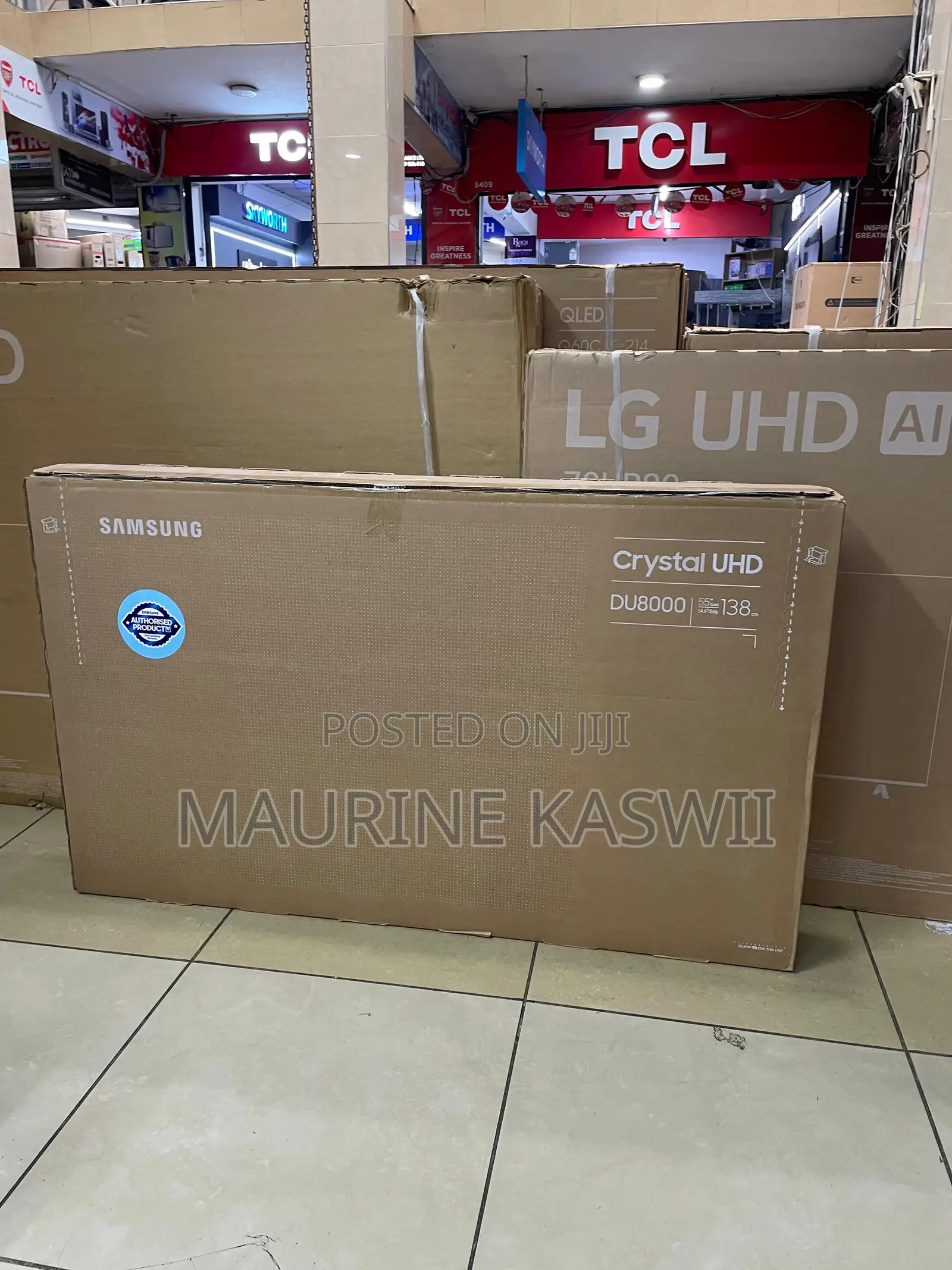 Samsung 55 Du8000 Uhd Smart Tv 2024(New