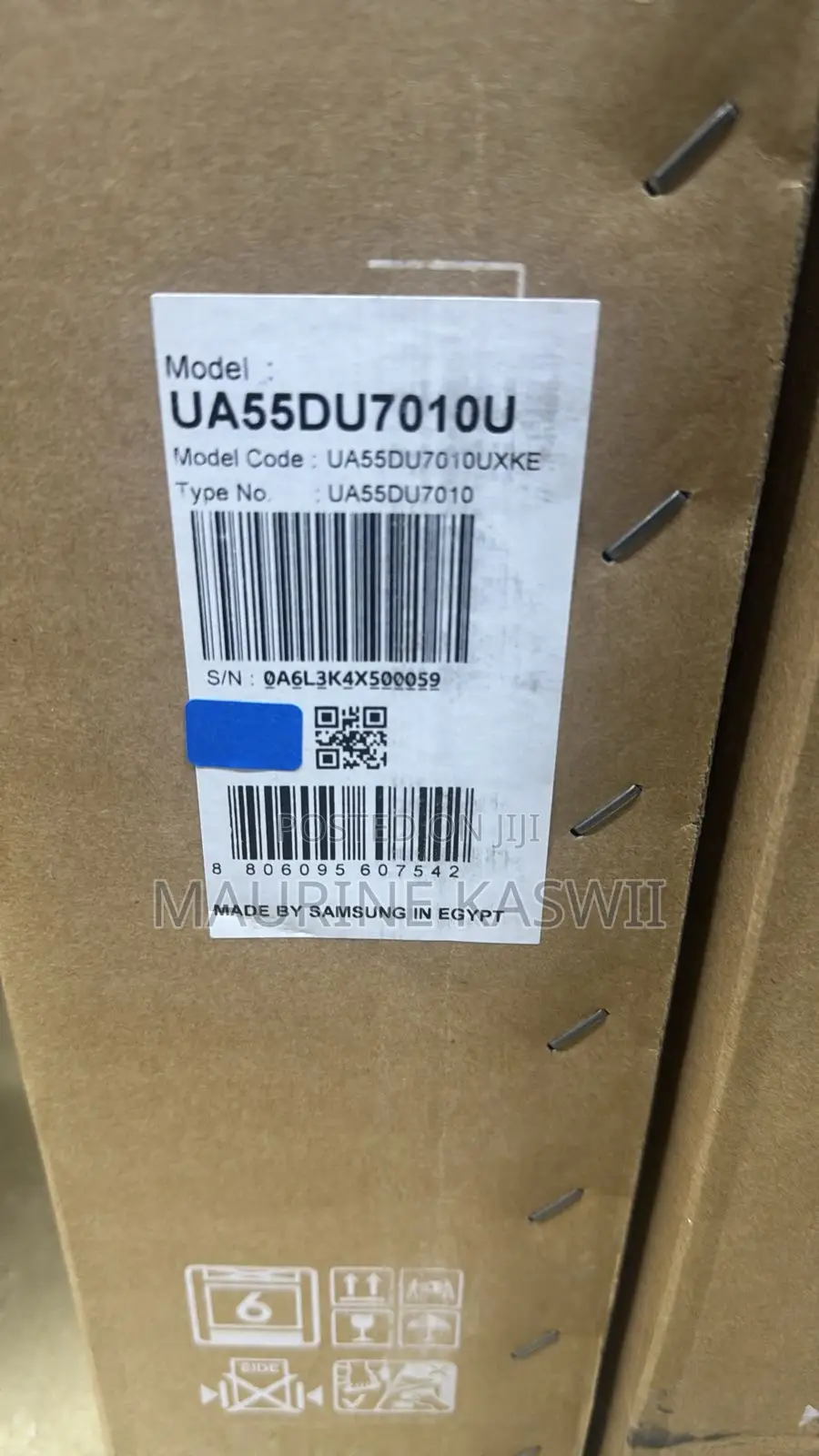 Samsung 55 Smart TV 55 Du7010
