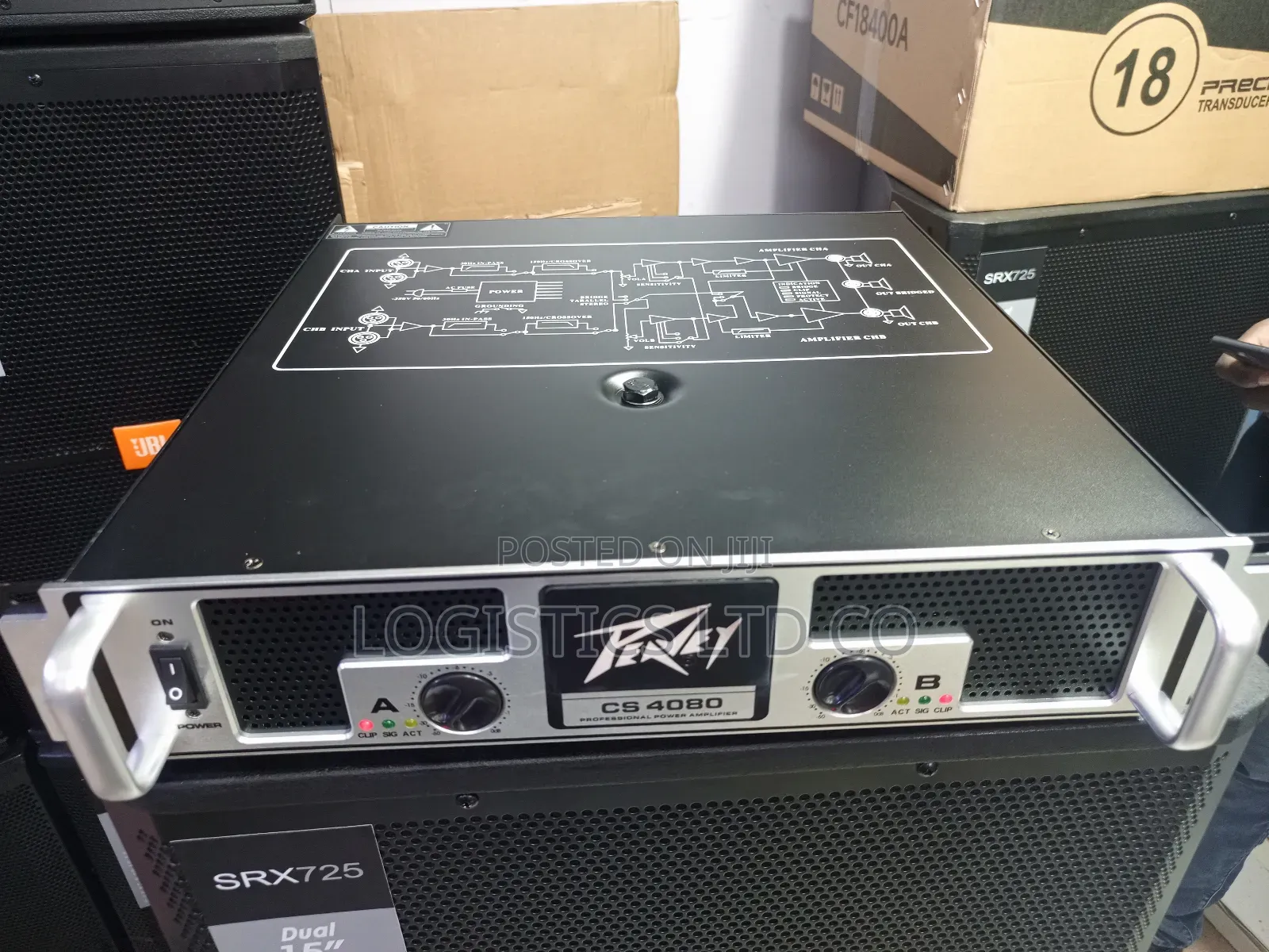 Peavey Cs4080-Stereo Power Amplifier
