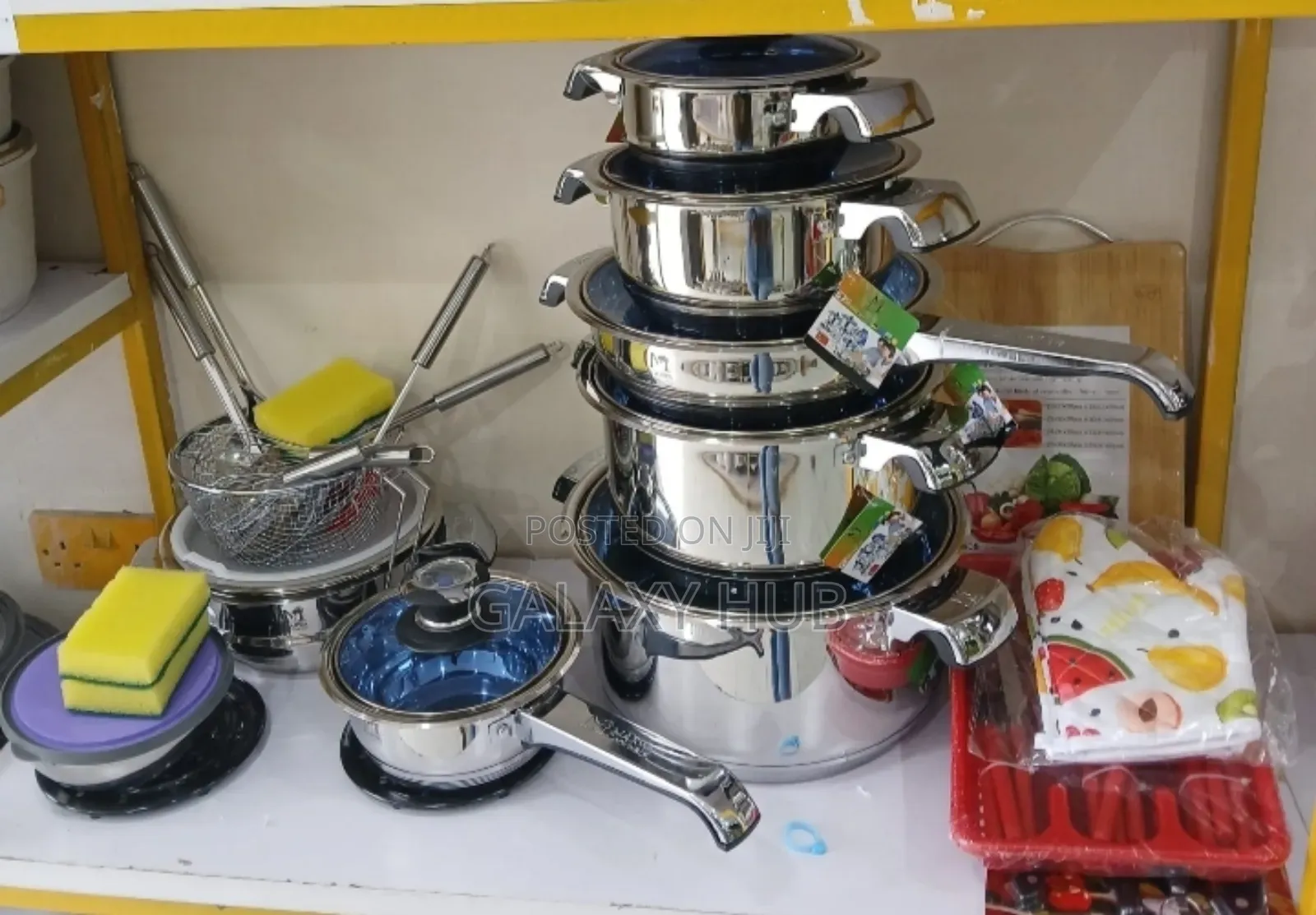 Marwa 72pcs Stainless Steel Pots and Pan