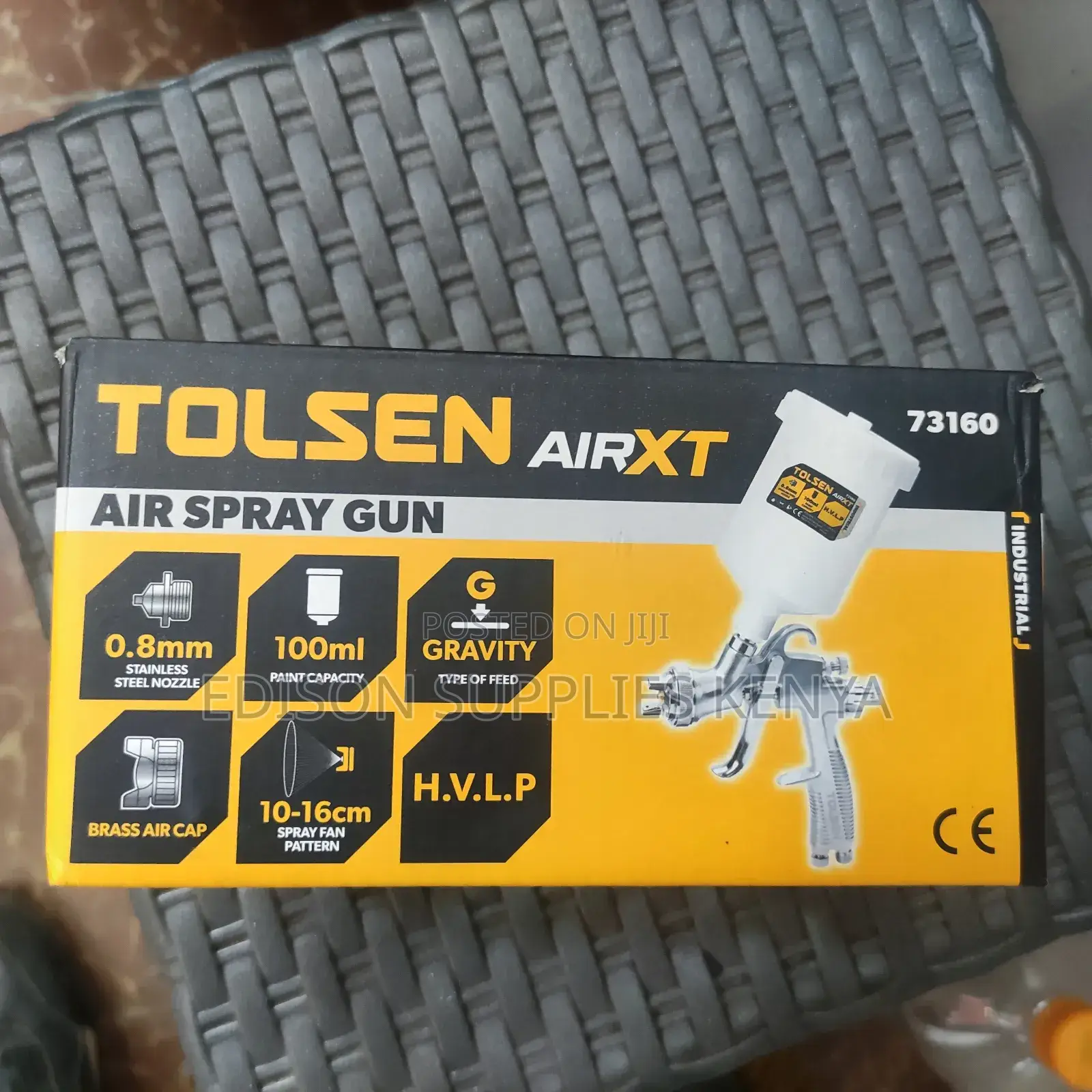 Paint Air Spray Gun 100ml Tolsen Air Spray Gun HVLP