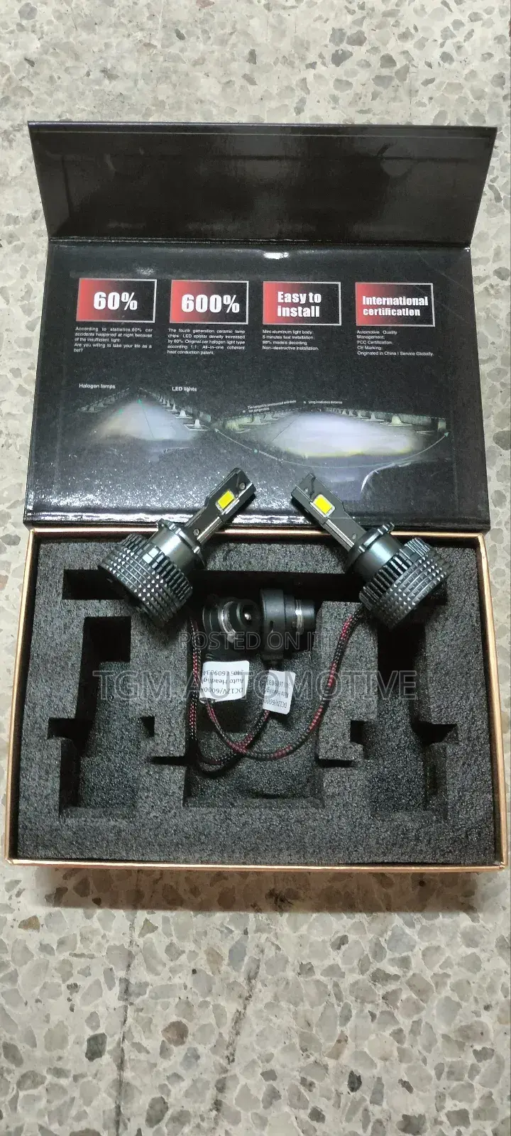 Powerful 300W D2S LED Headlight Bulbs