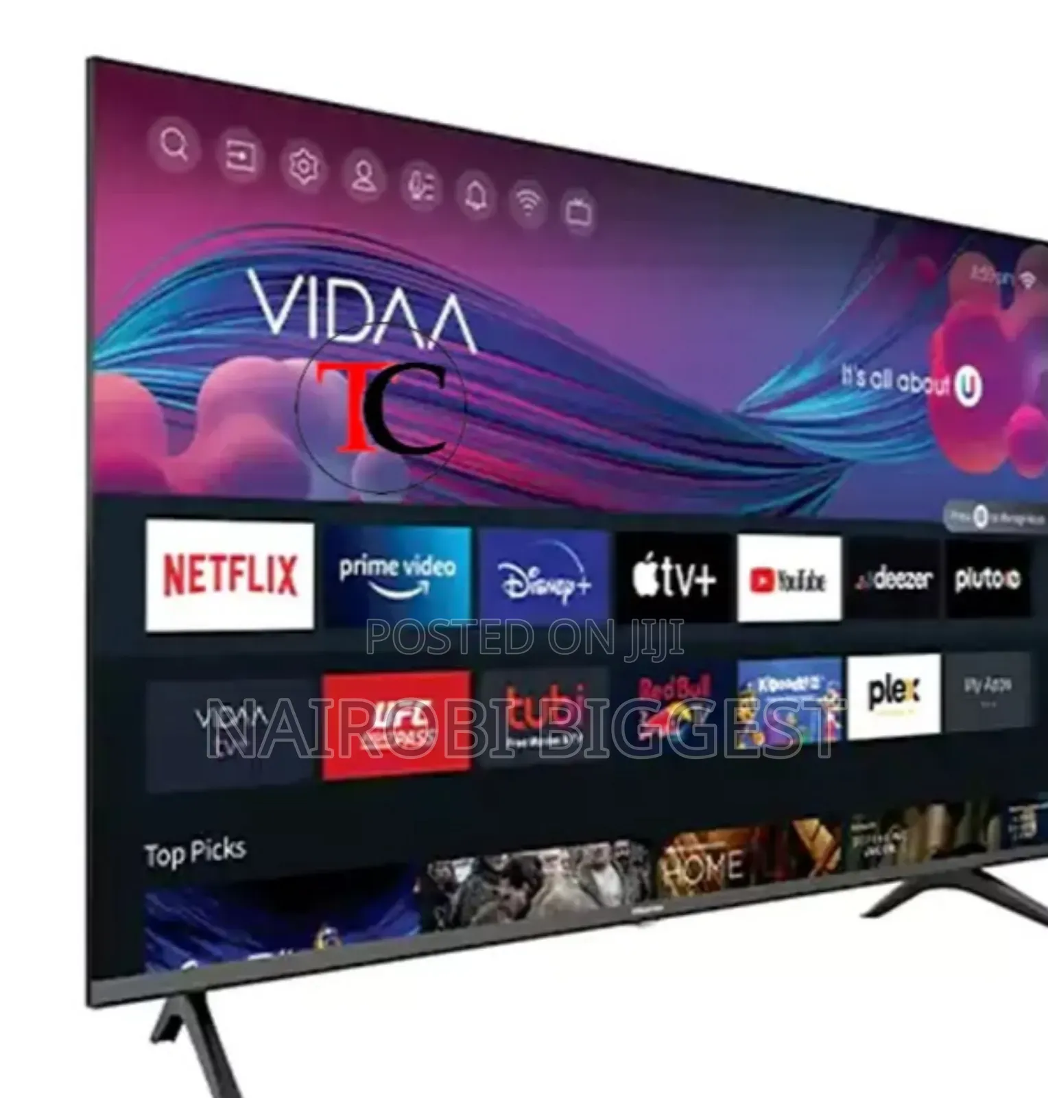 Hisense 65" Uhd Frameless Television