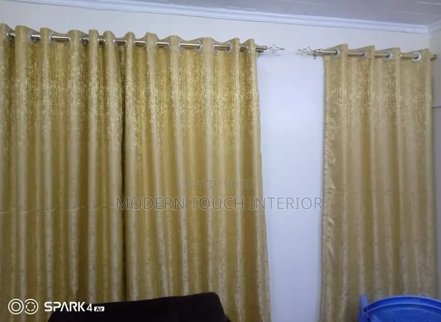 Beige Curtains