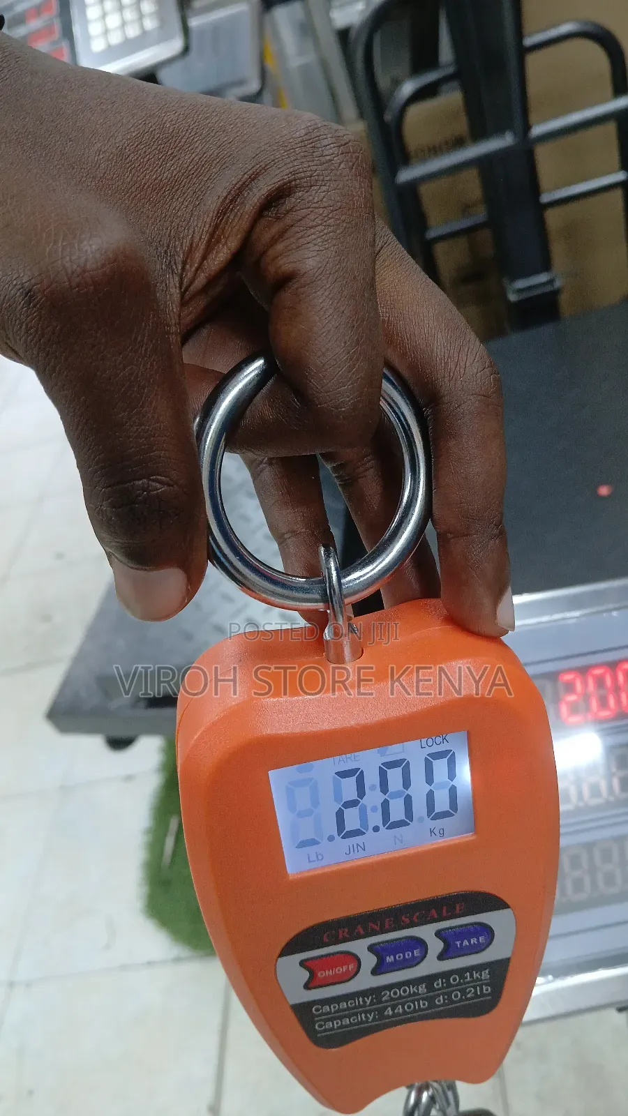 Accurate Digital Weighing Scale 200kgs Mini Crane Scale