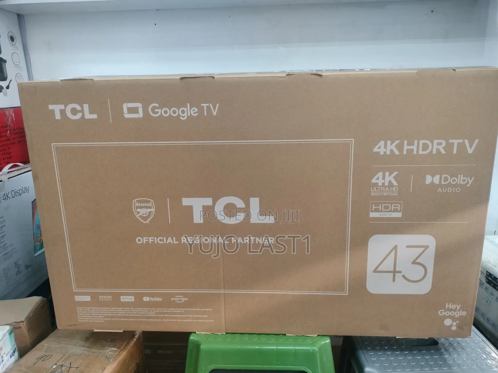 Tcl43 V6d 43 Inch HDR Google Tv